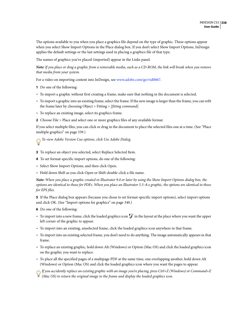 Adobe InDesign CS3 User Manual | Page 345 / 672