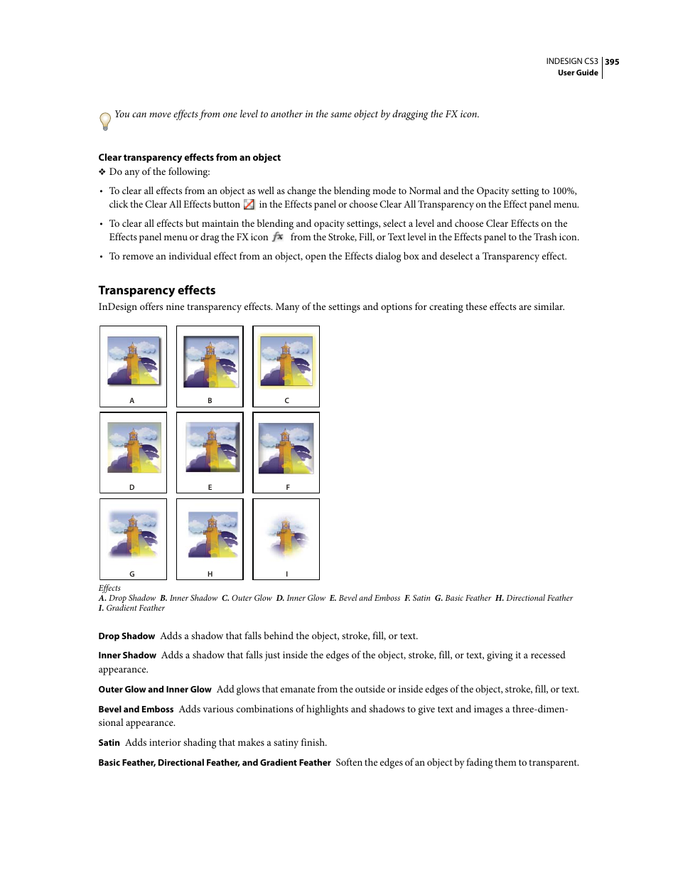 Transparency effects | Adobe InDesign CS3 User Manual | Page 402 / 672