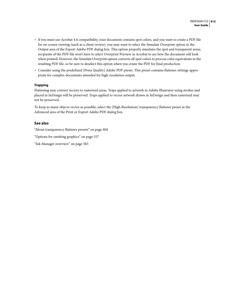 Adobe InDesign CS3 User Manual | Page 419 / 672