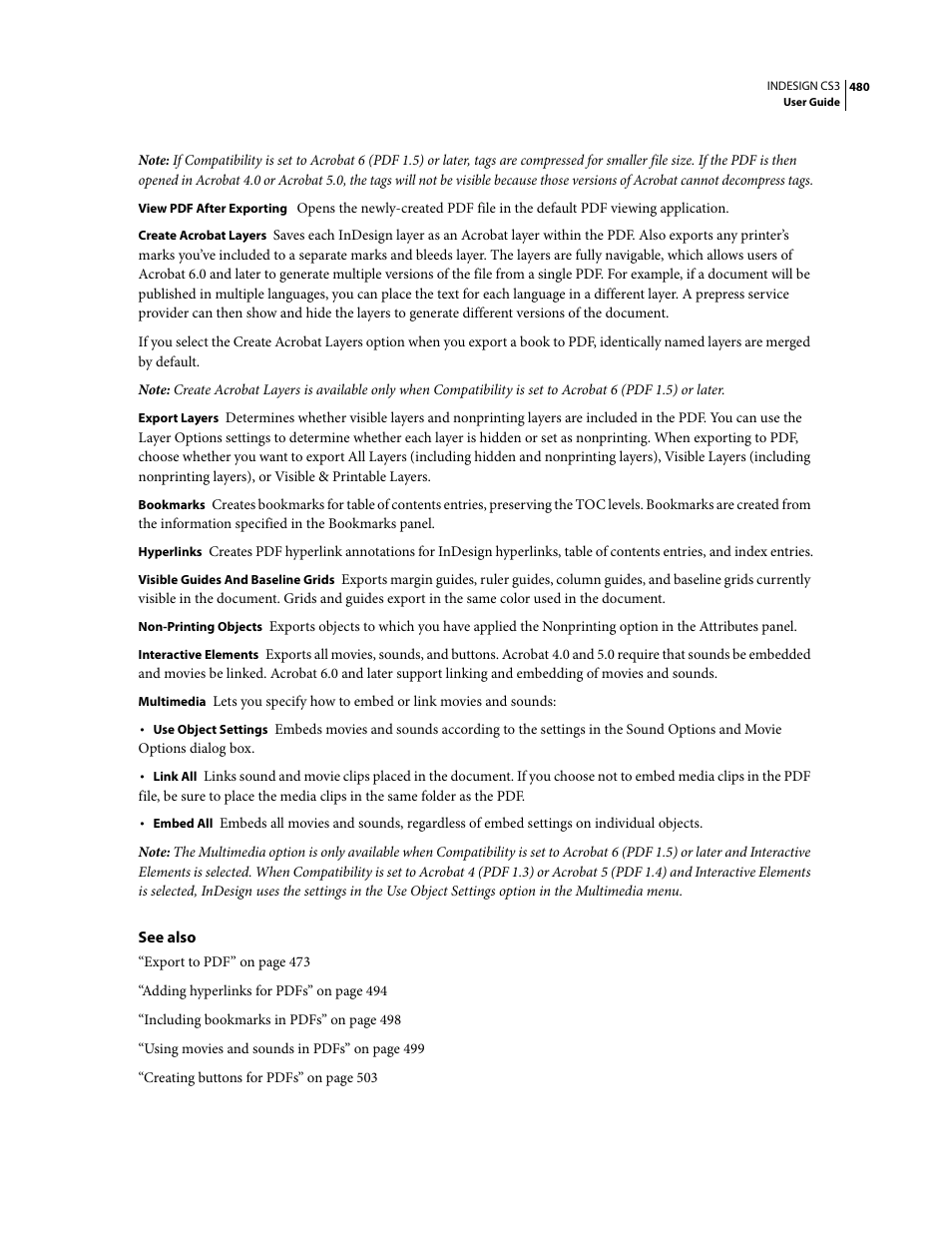 Adobe InDesign CS3 User Manual | Page 487 / 672