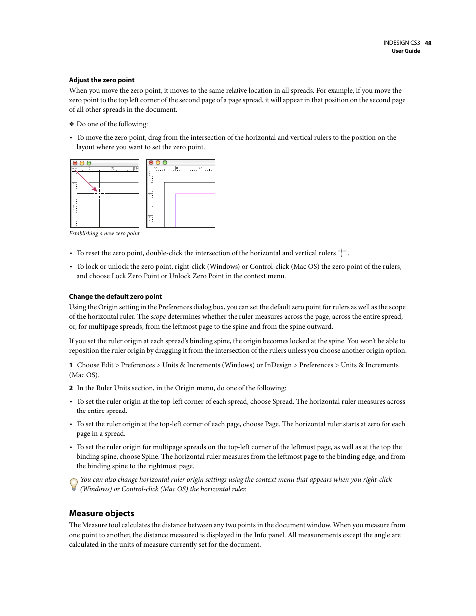 Measure objects | Adobe InDesign CS3 User Manual | Page 55 / 672