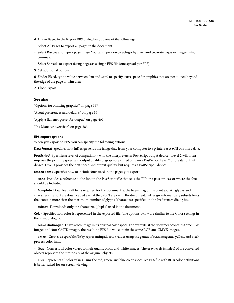 Adobe InDesign CS3 User Manual | Page 575 / 672
