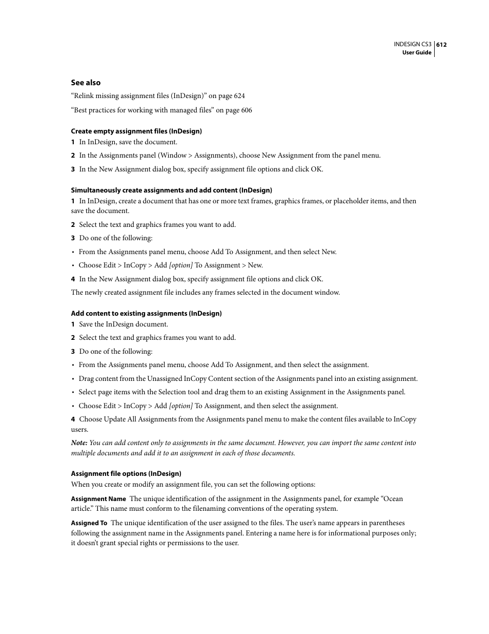 Adobe InDesign CS3 User Manual | Page 619 / 672