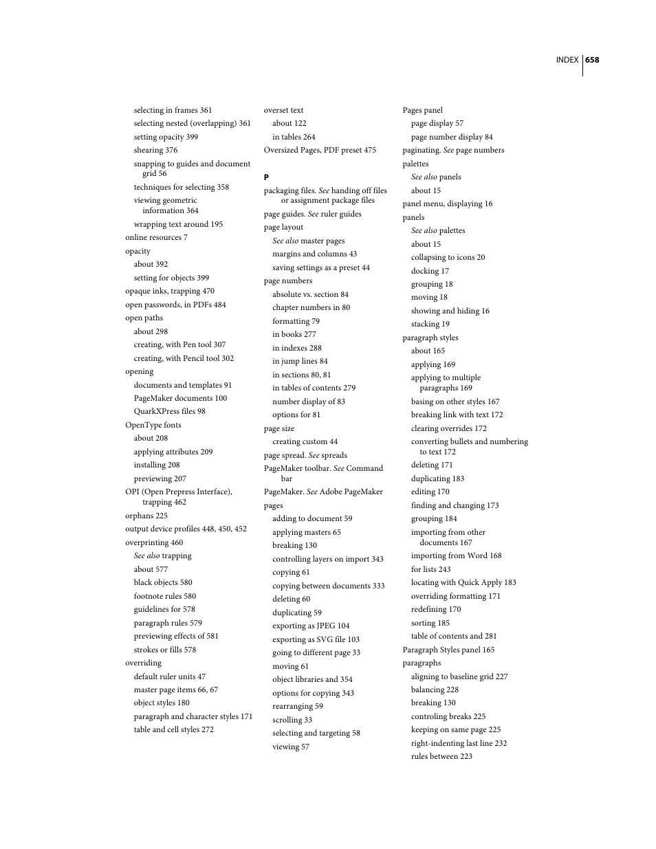Adobe InDesign CS3 User Manual | Page 665 / 672