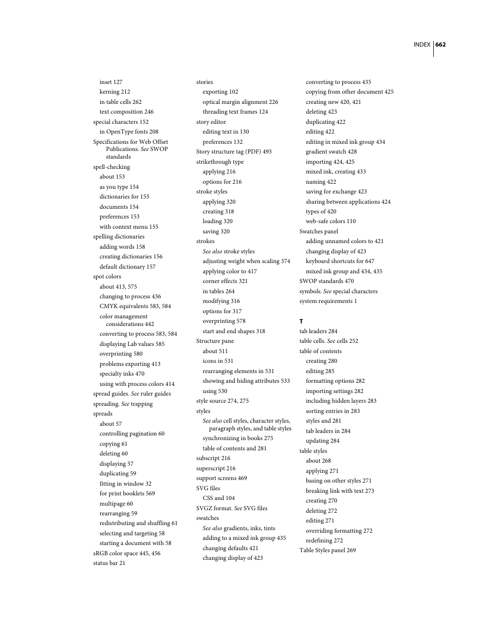 Adobe InDesign CS3 User Manual | Page 669 / 672