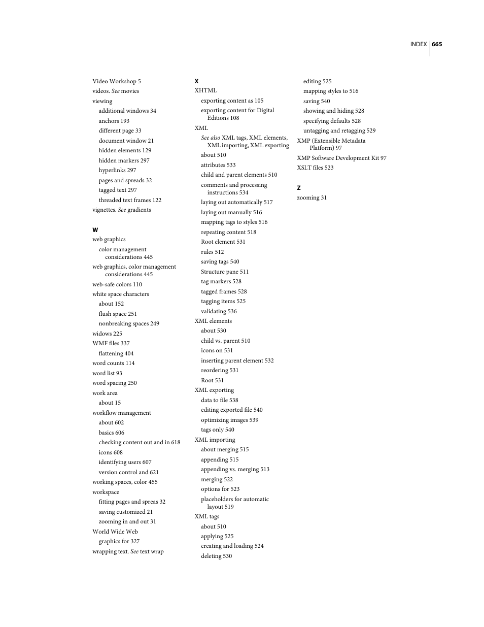Adobe InDesign CS3 User Manual | Page 672 / 672