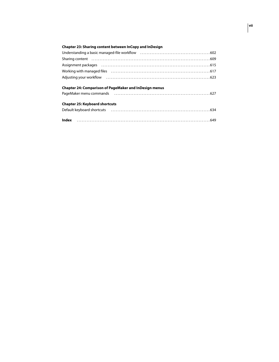 Adobe InDesign CS3 User Manual | Page 7 / 672