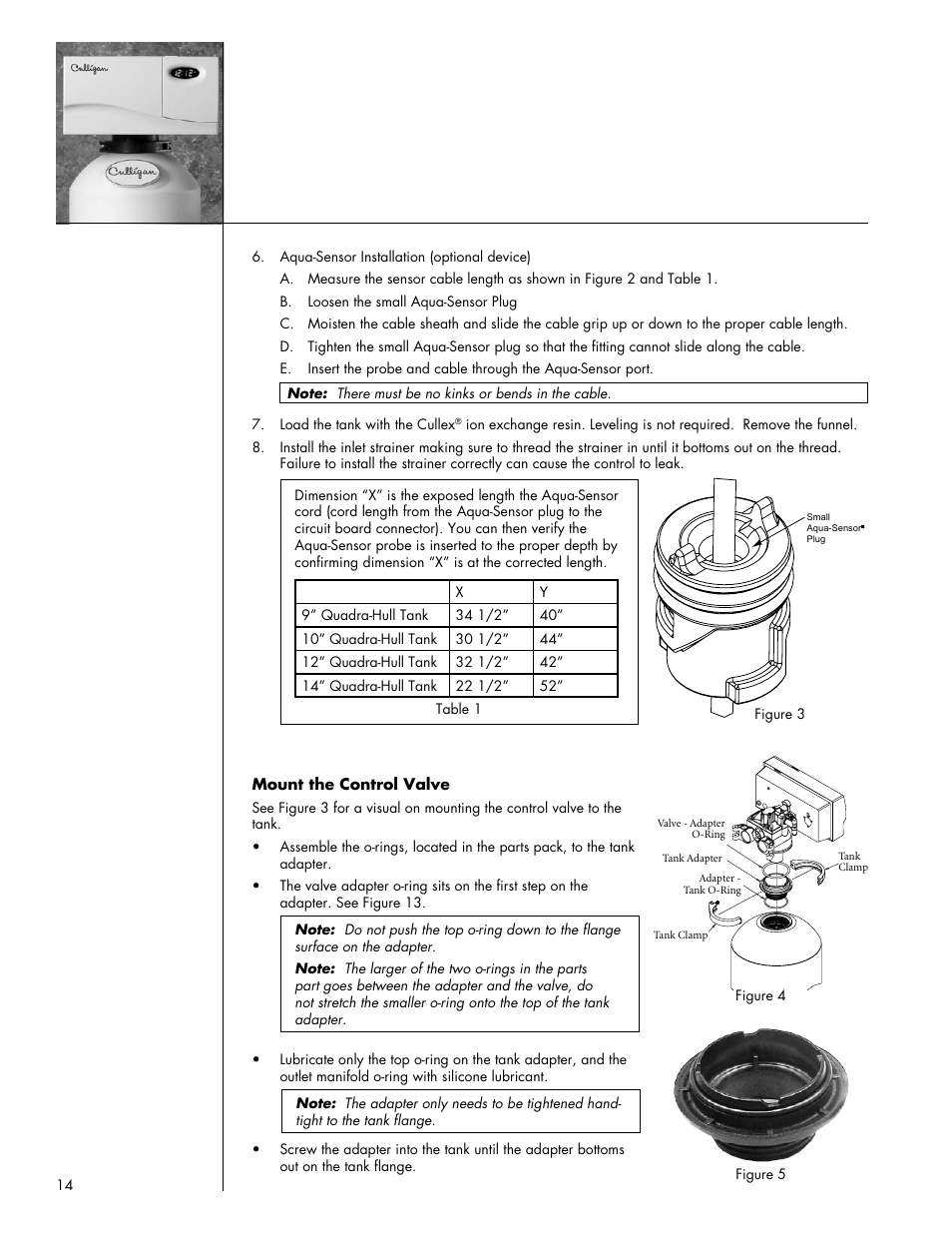 Culligan Gold Series User Manual | Page 14 / 59