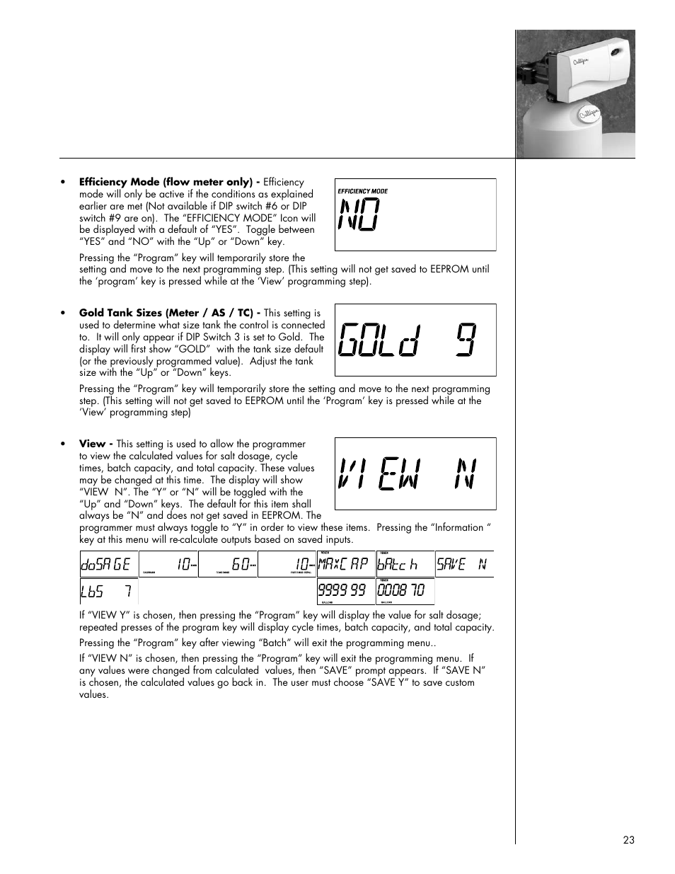 Culligan Gold Series User Manual | Page 23 / 59