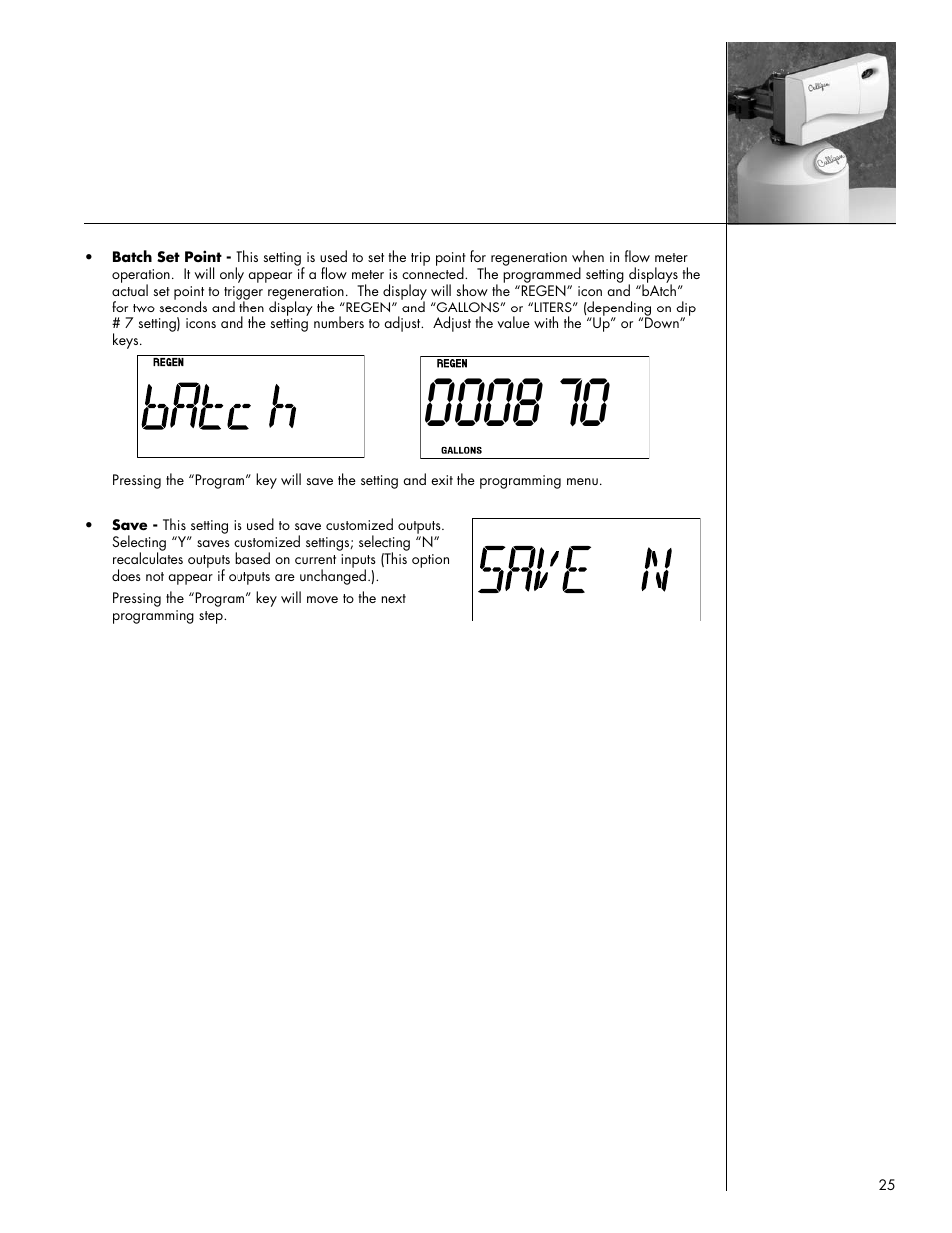 Ooo8 7o | Culligan Gold Series User Manual | Page 25 / 59