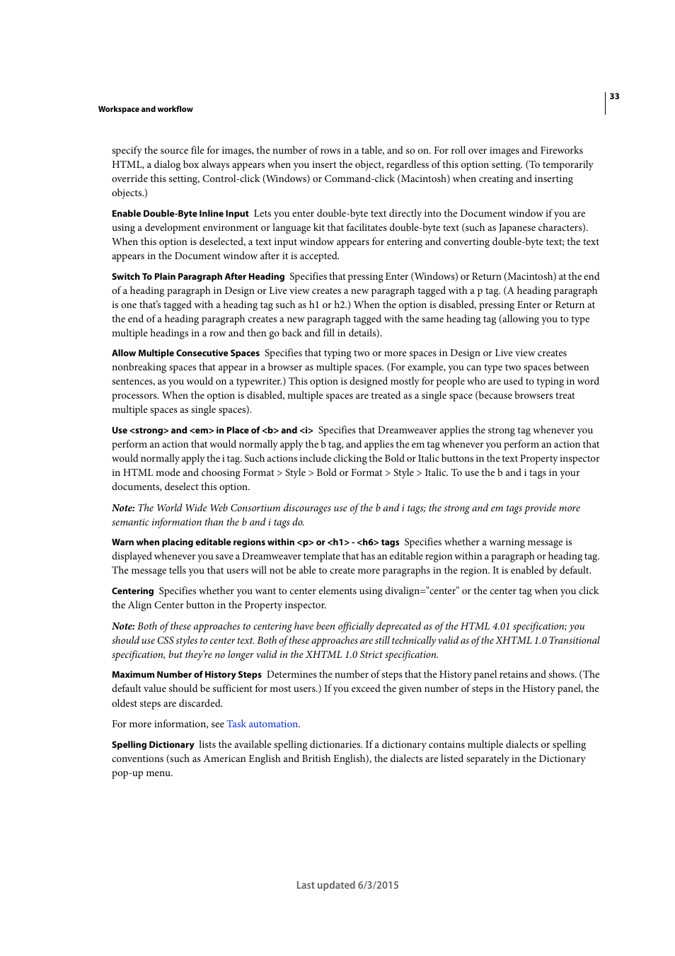 Adobe Dreamweaver CC 2015 User Manual | Page 40 / 700