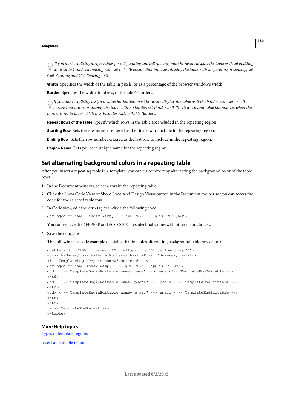 Adobe Dreamweaver CC 2015 User Manual | Page 487 / 700