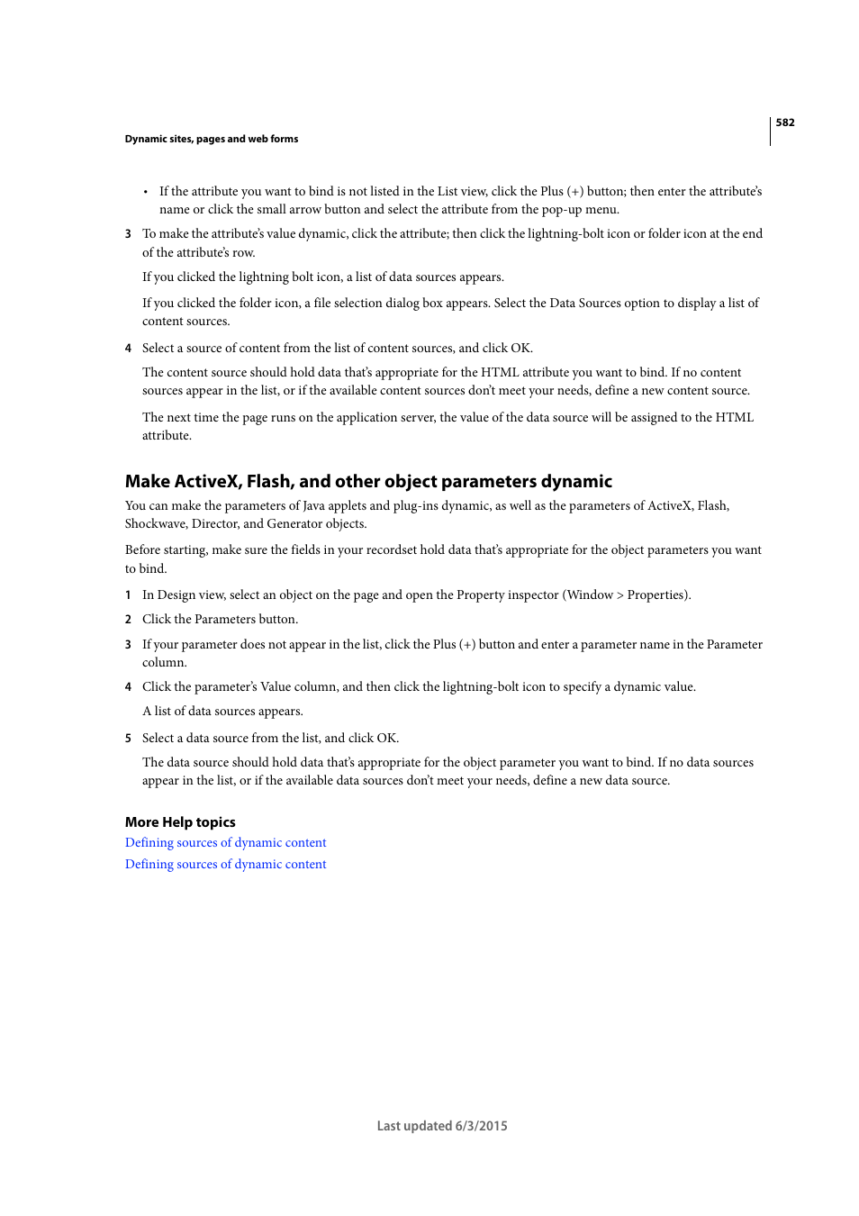 Adobe Dreamweaver CC 2015 User Manual | Page 589 / 700