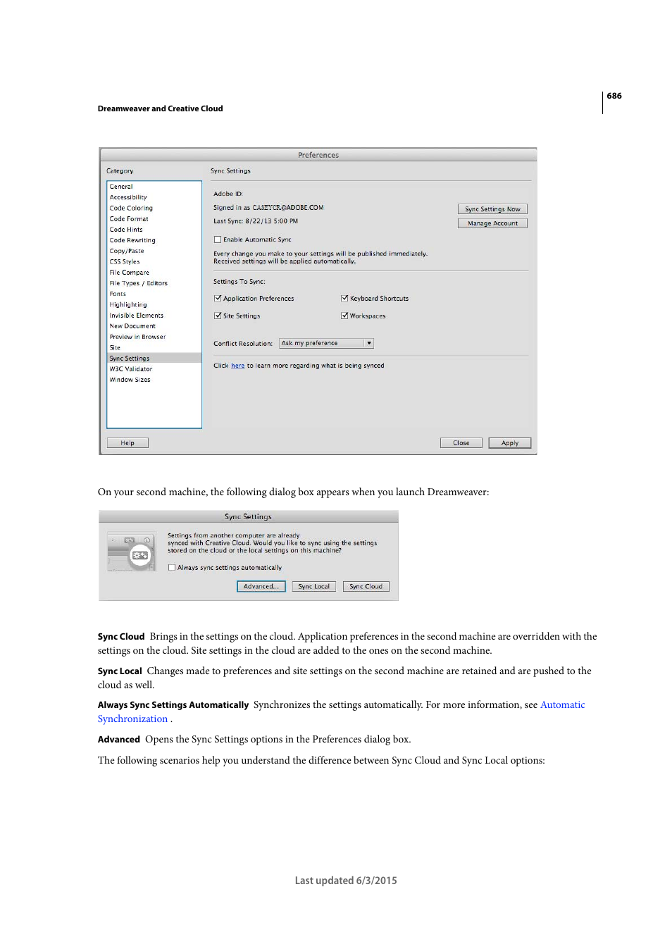 Adobe Dreamweaver CC 2015 User Manual | Page 693 / 700