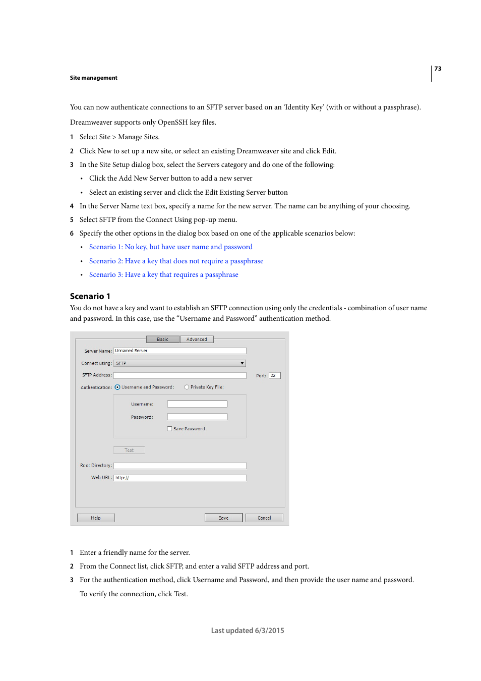 Scenario 1 | Adobe Dreamweaver CC 2015 User Manual | Page 80 / 700