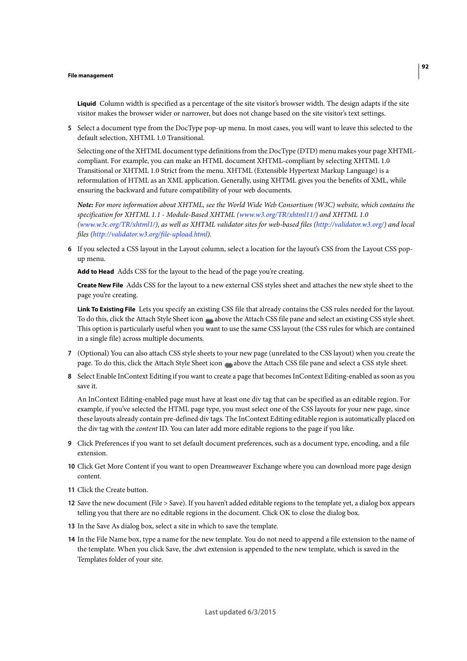 Adobe Dreamweaver CC 2015 User Manual | Page 99 / 700