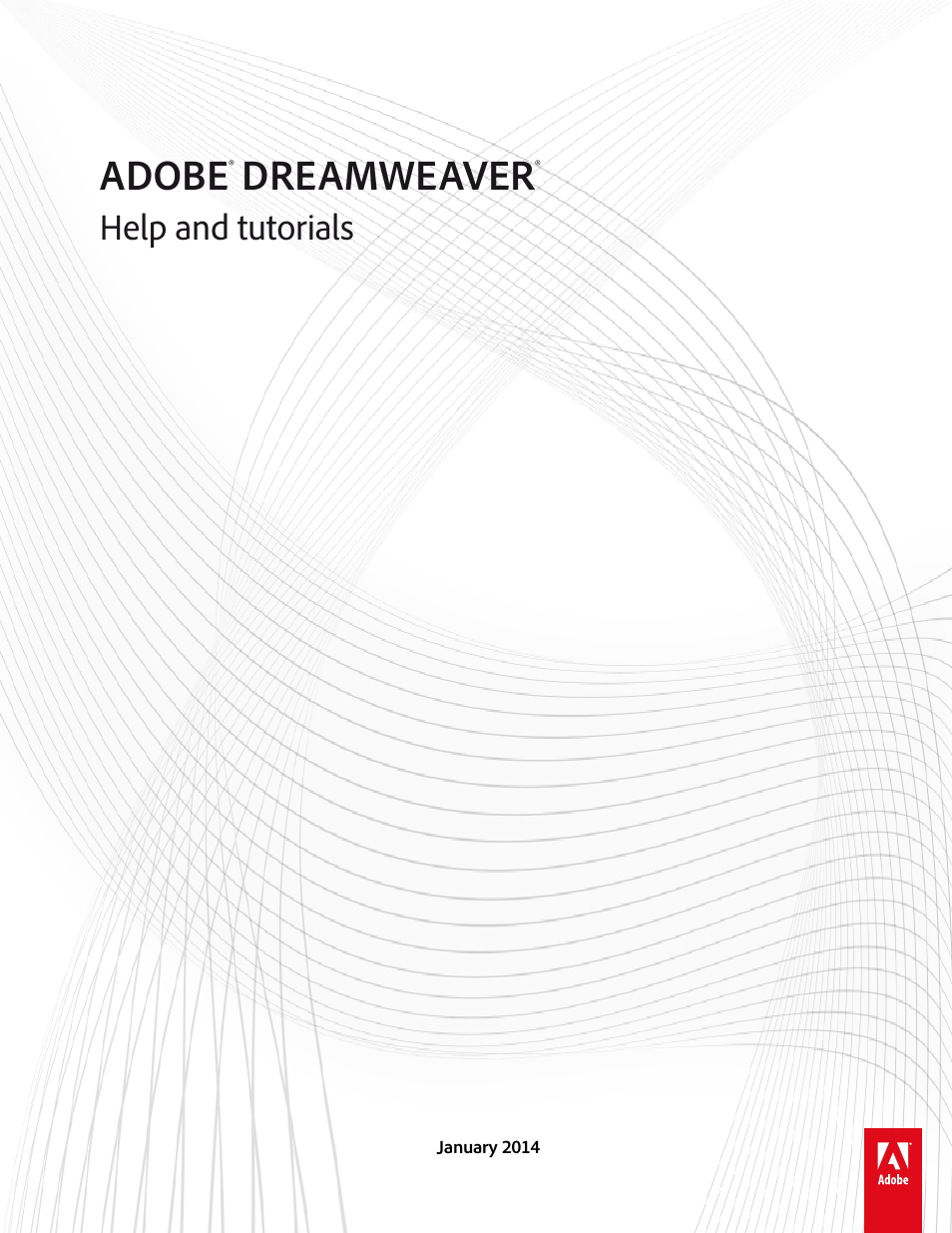 Adobe Dreamweaver CC 2014 v.13 User Manual | 732 pages