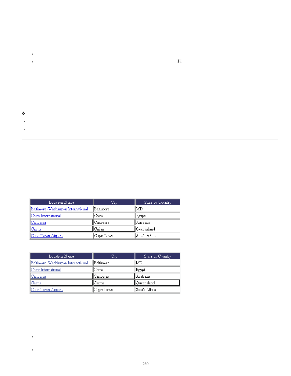Copy, paste, and delete cells | Adobe Dreamweaver CC 2014 v.13 User Manual | Page 257 / 732