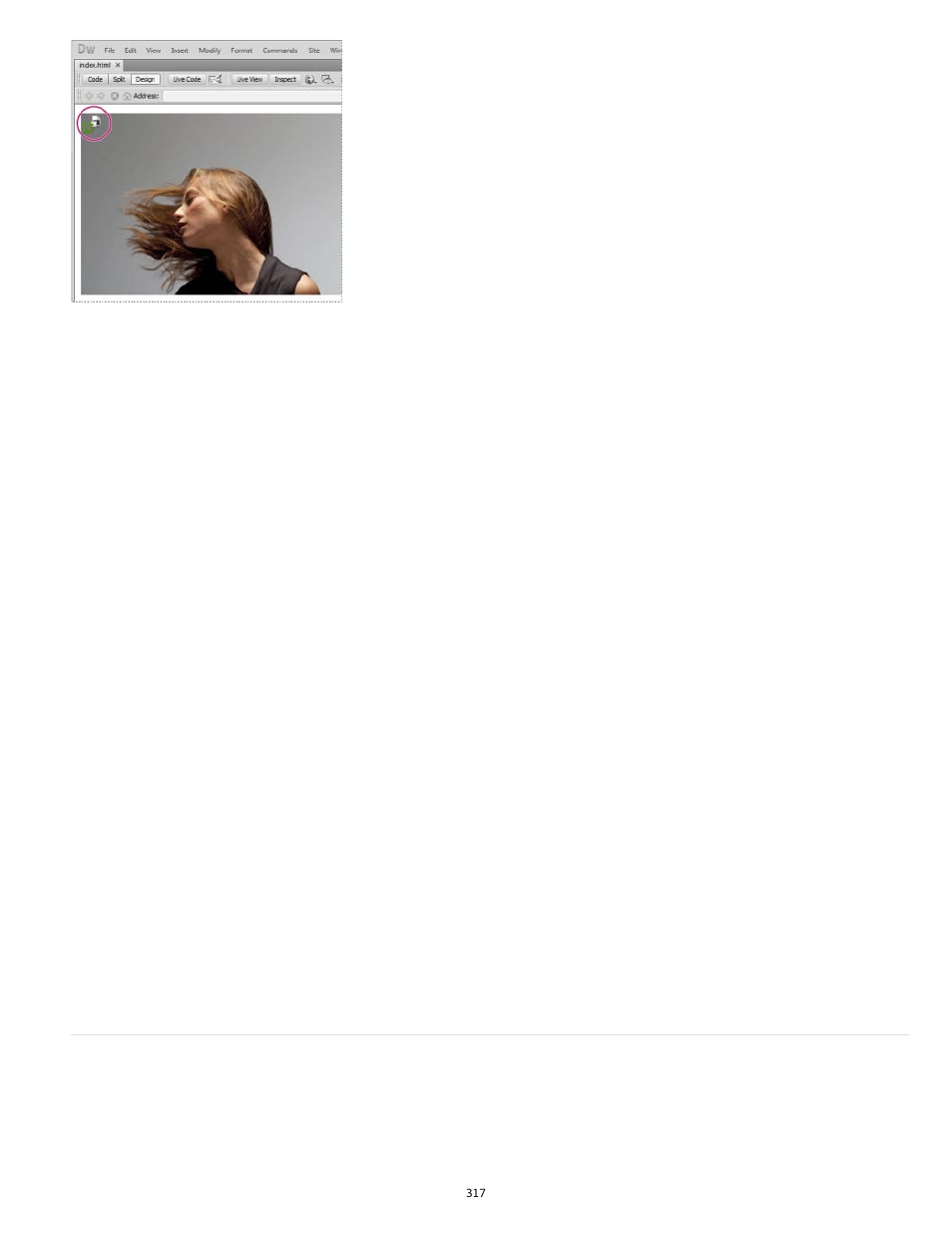 Create a smart object | Adobe Dreamweaver CC 2014 v.13 User Manual | Page 324 / 732