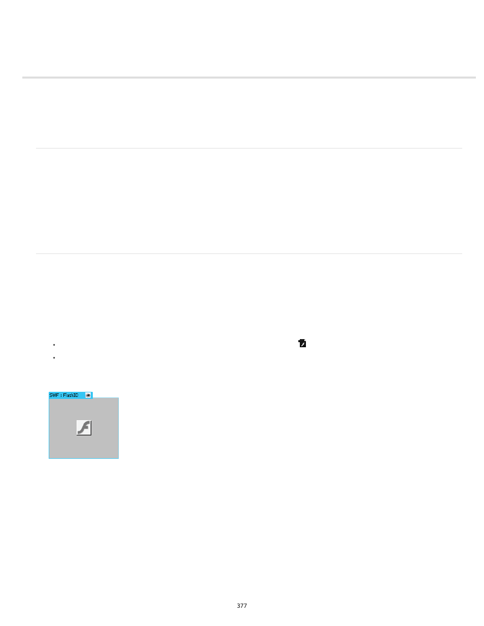 Inserting swf files | Adobe Dreamweaver CC 2014 v.13 User Manual | Page 384 / 732