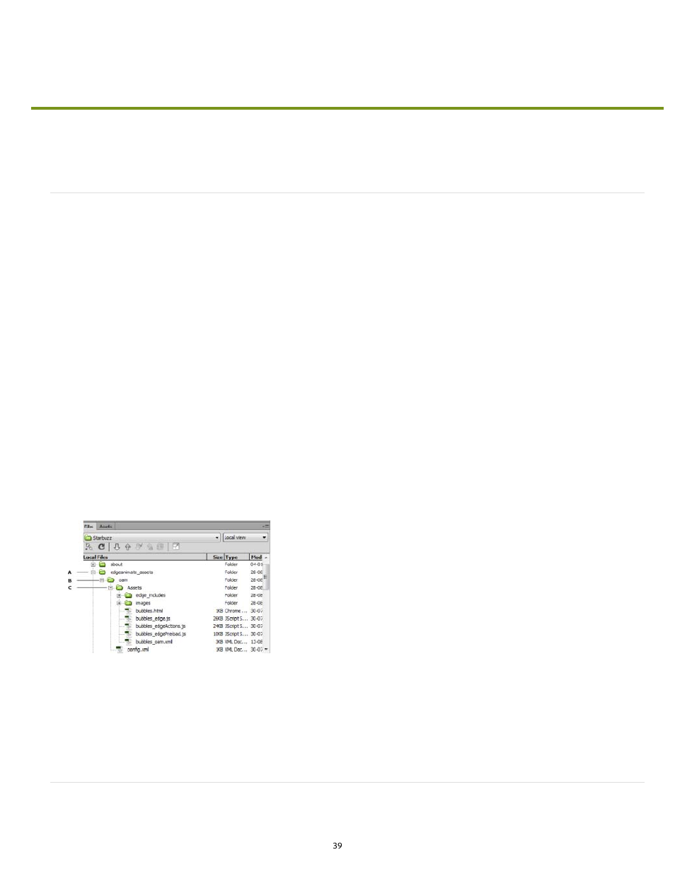 Import edge animate compositions (cc) | Adobe Dreamweaver CC 2014 v.13 User Manual | Page 46 / 732