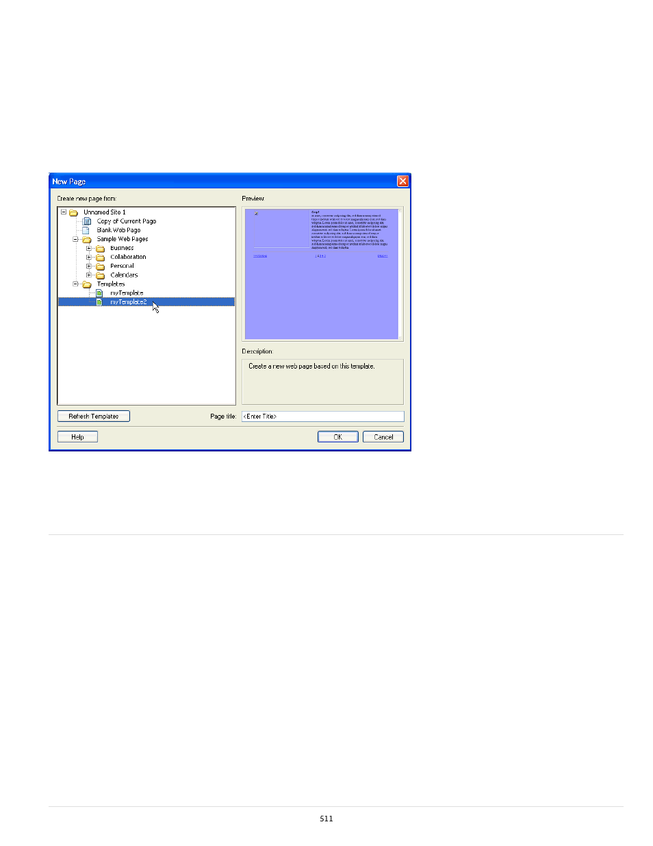 Create a template for a contribute site | Adobe Dreamweaver CC 2014 v.13 User Manual | Page 518 / 732