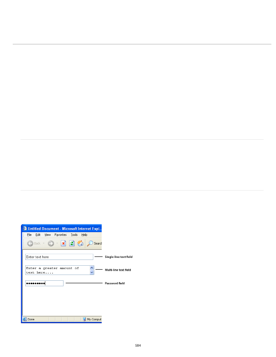 Creating web forms | Adobe Dreamweaver CC 2014 v.13 User Manual | Page 591 / 732