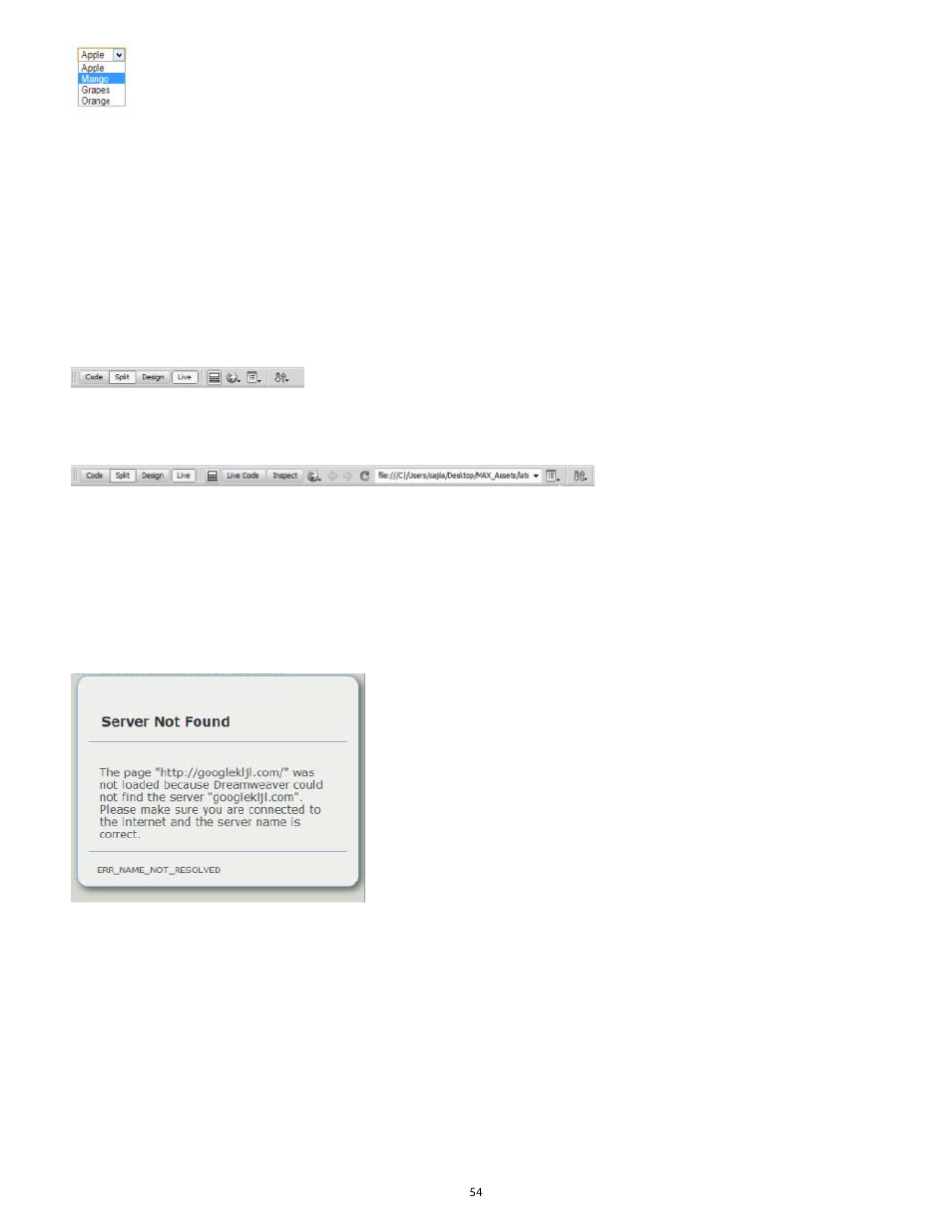 Adobe Dreamweaver CC 2014 v.13 User Manual | Page 61 / 732
