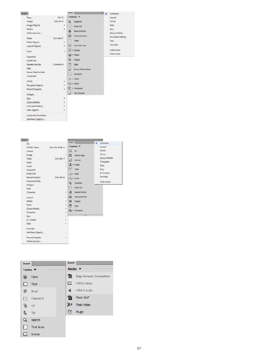 Adobe Dreamweaver CC 2014 v.13 User Manual | Page 64 / 732