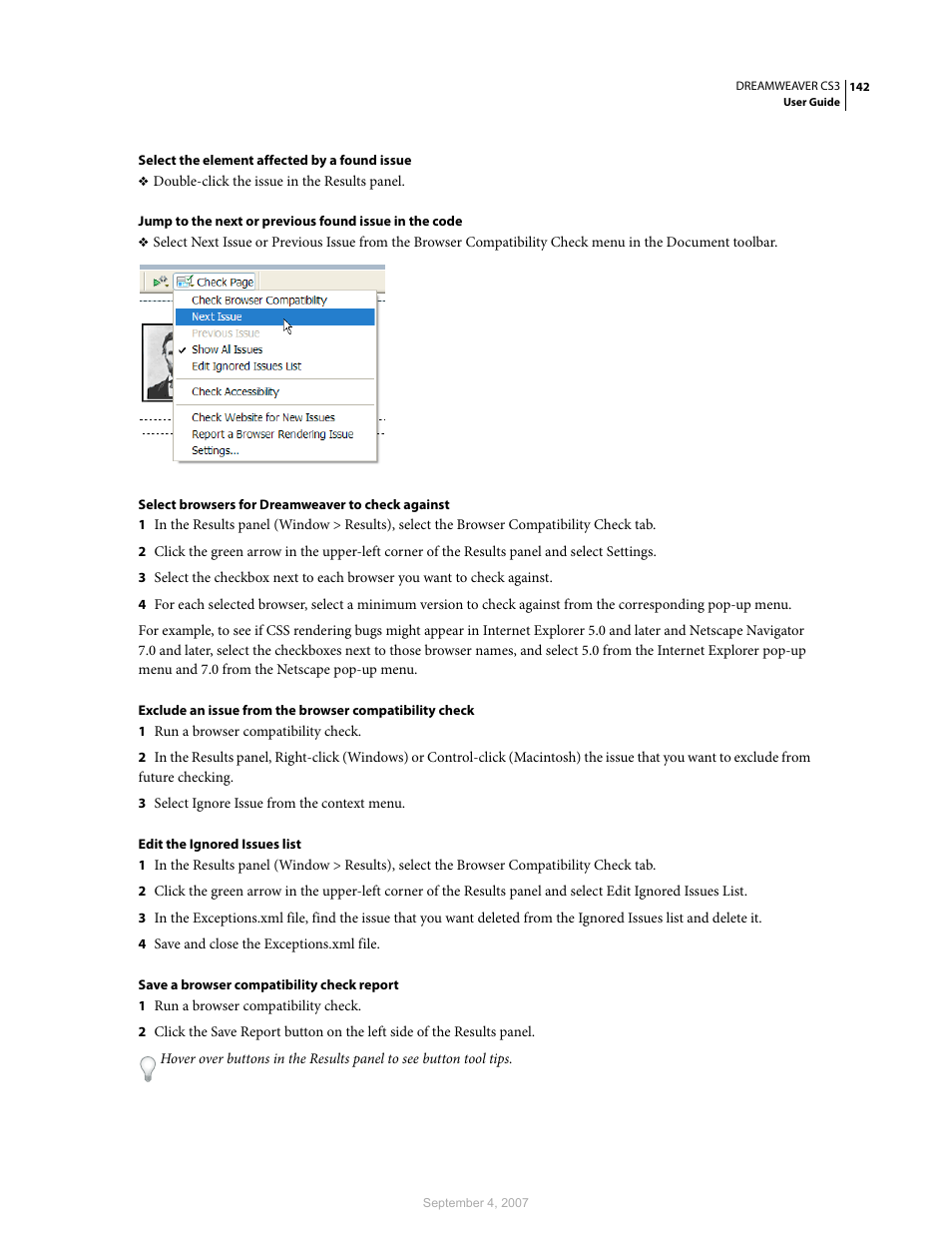 Adobe Dreamweaver CS3 User Manual | Page 149 / 738