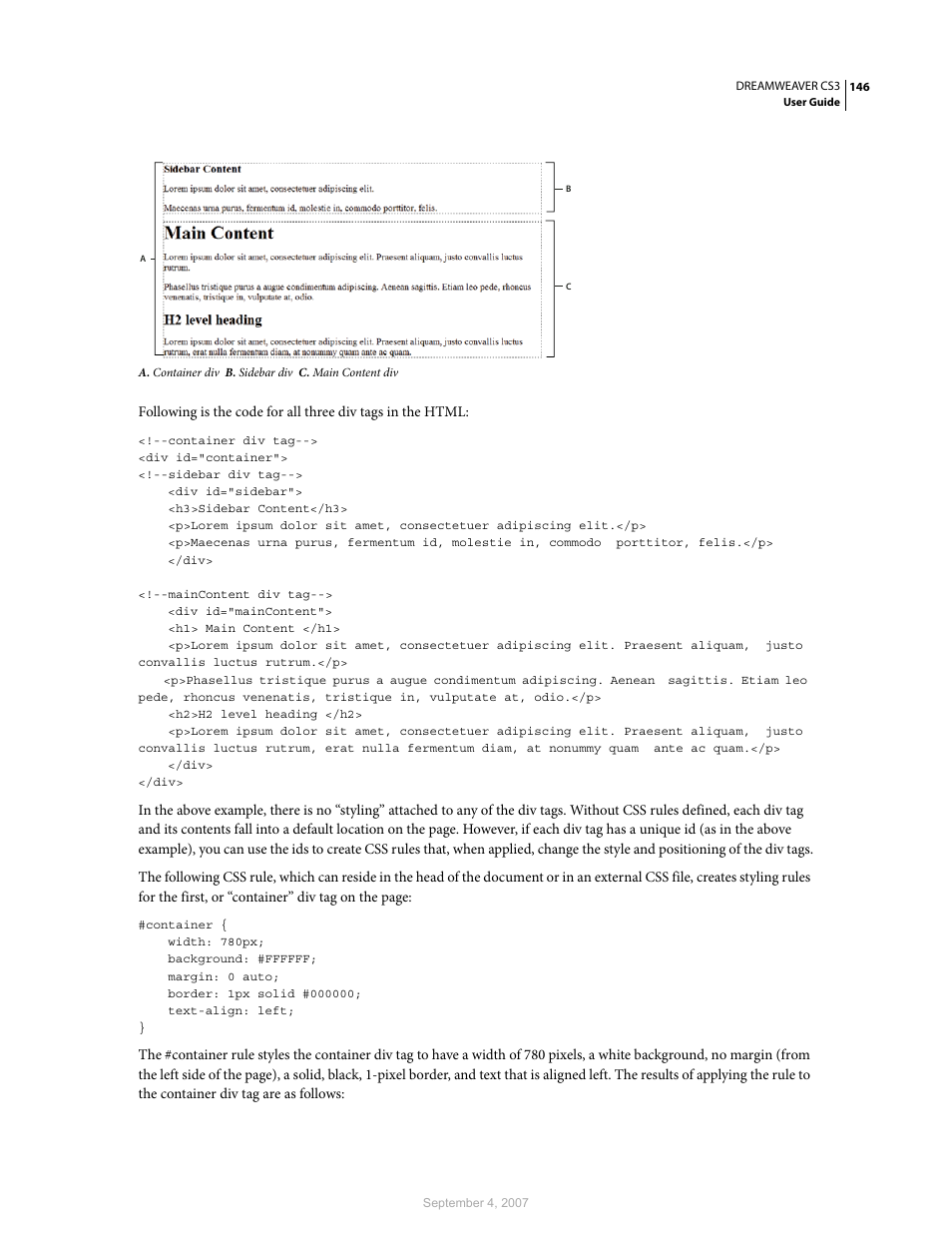 Adobe Dreamweaver CS3 User Manual | Page 153 / 738
