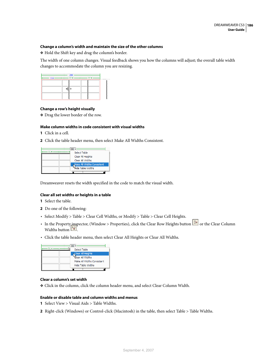 Adobe Dreamweaver CS3 User Manual | Page 193 / 738