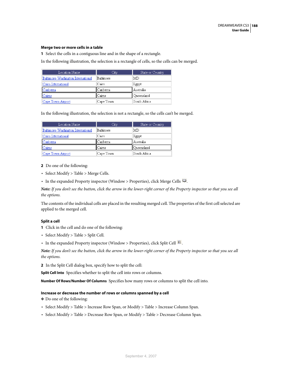 Adobe Dreamweaver CS3 User Manual | Page 195 / 738