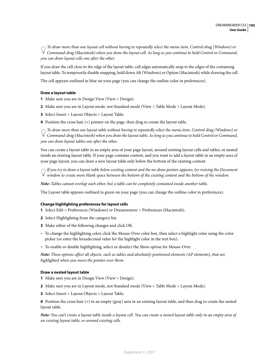 Adobe Dreamweaver CS3 User Manual | Page 202 / 738