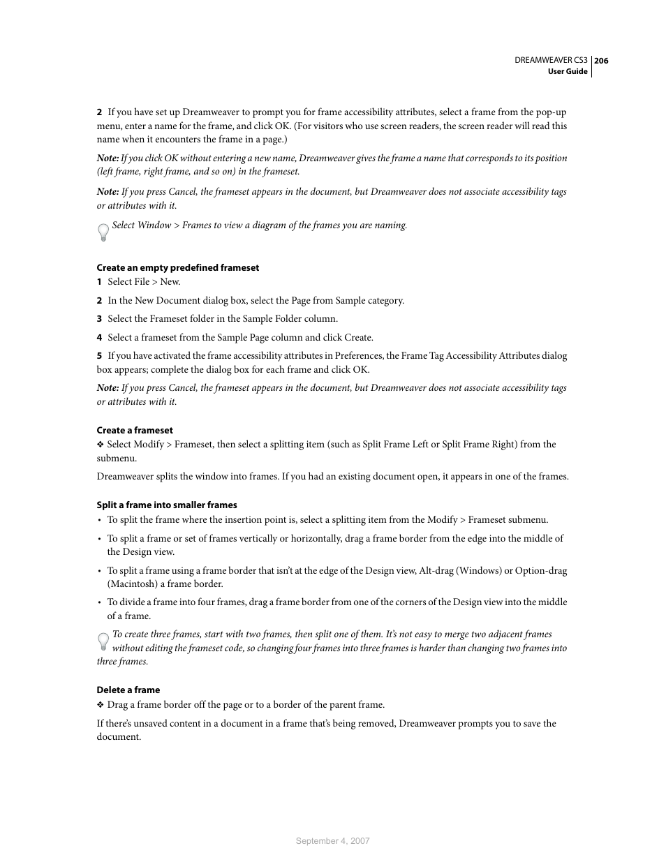 Adobe Dreamweaver CS3 User Manual | Page 213 / 738