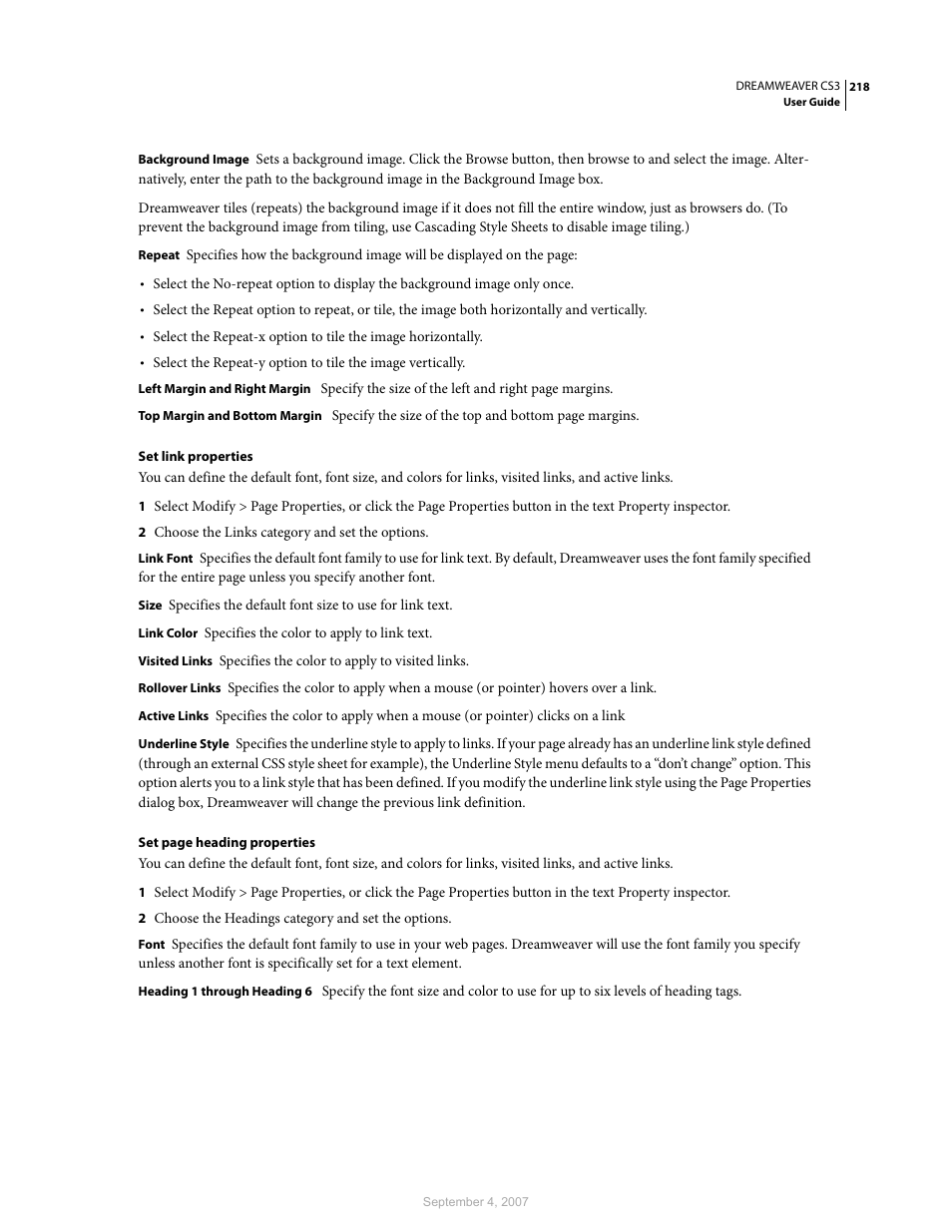 Adobe Dreamweaver CS3 User Manual | Page 225 / 738