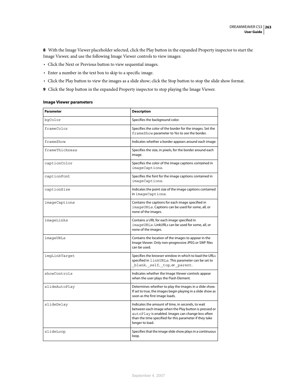 Adobe Dreamweaver CS3 User Manual | Page 270 / 738