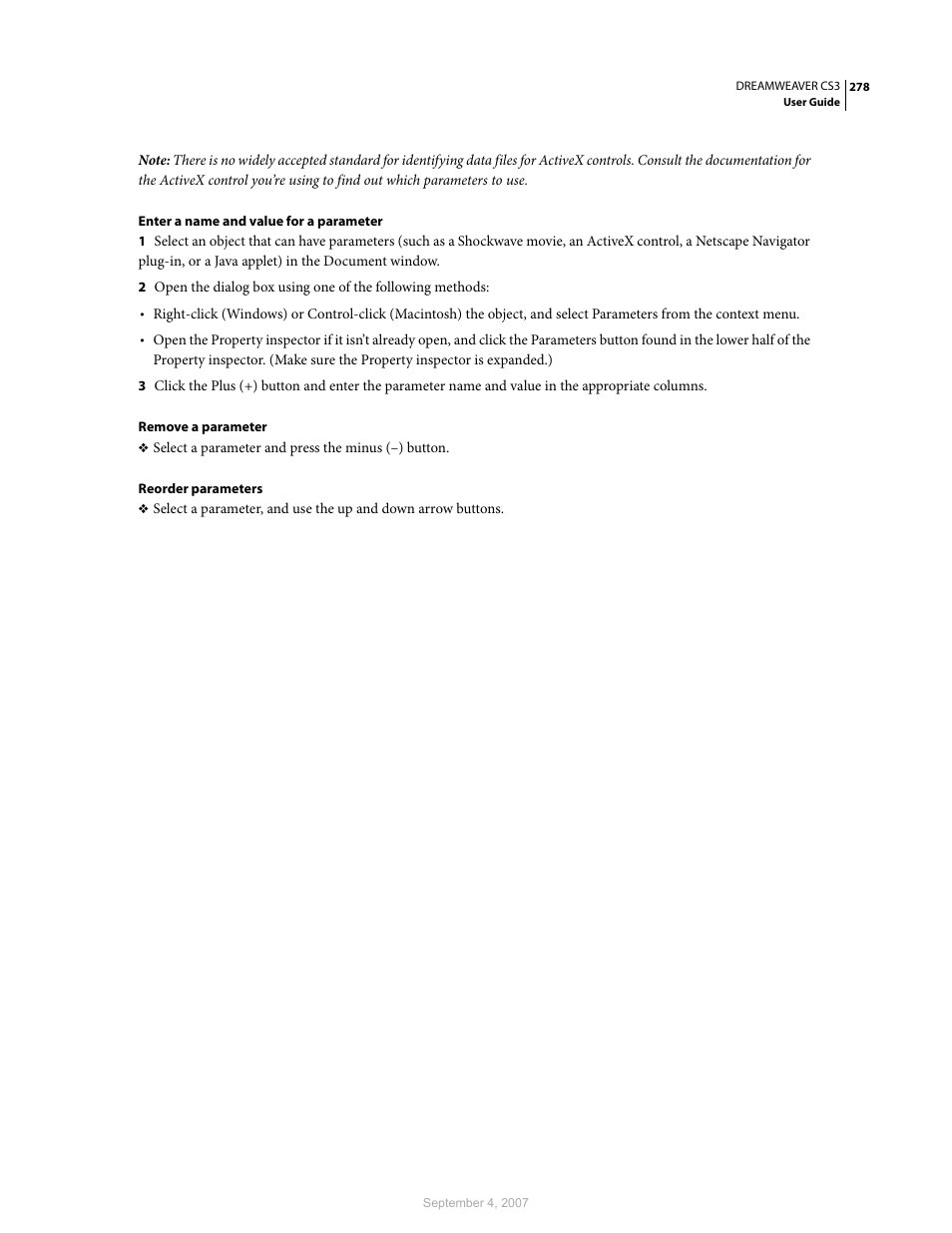 Adobe Dreamweaver CS3 User Manual | Page 285 / 738