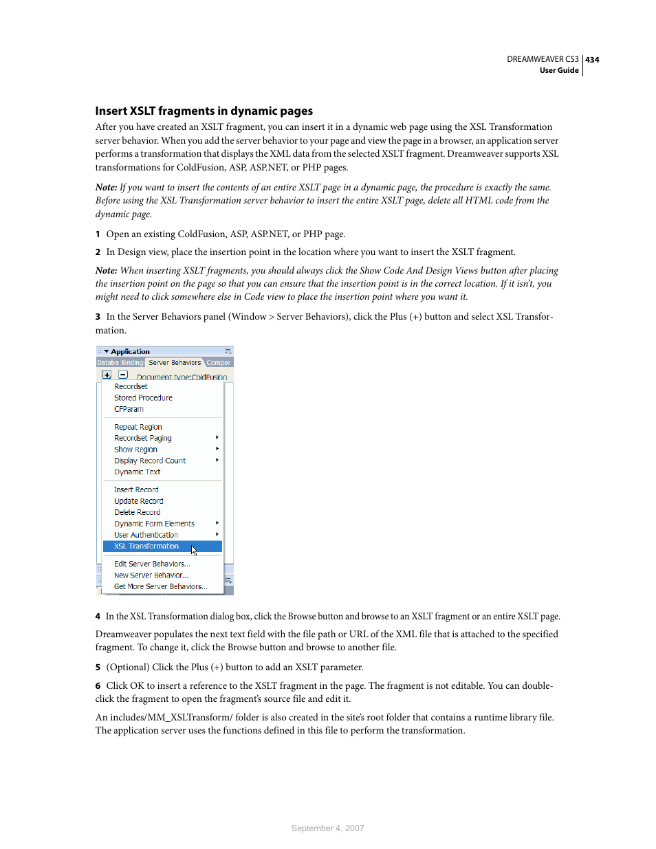 Adobe Dreamweaver CS3 User Manual | Page 441 / 738