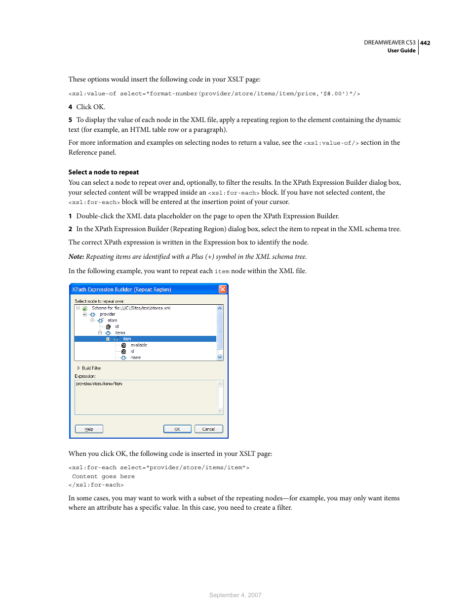 Adobe Dreamweaver CS3 User Manual | Page 449 / 738