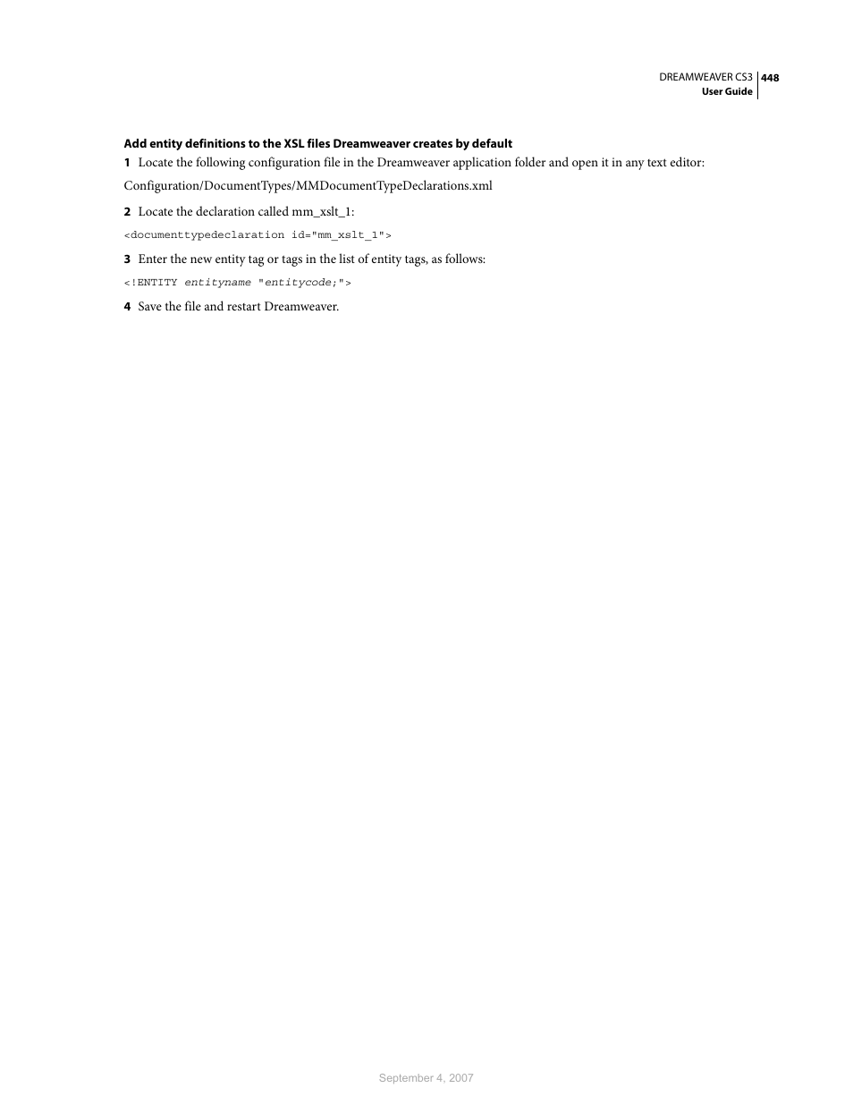 Adobe Dreamweaver CS3 User Manual | Page 455 / 738