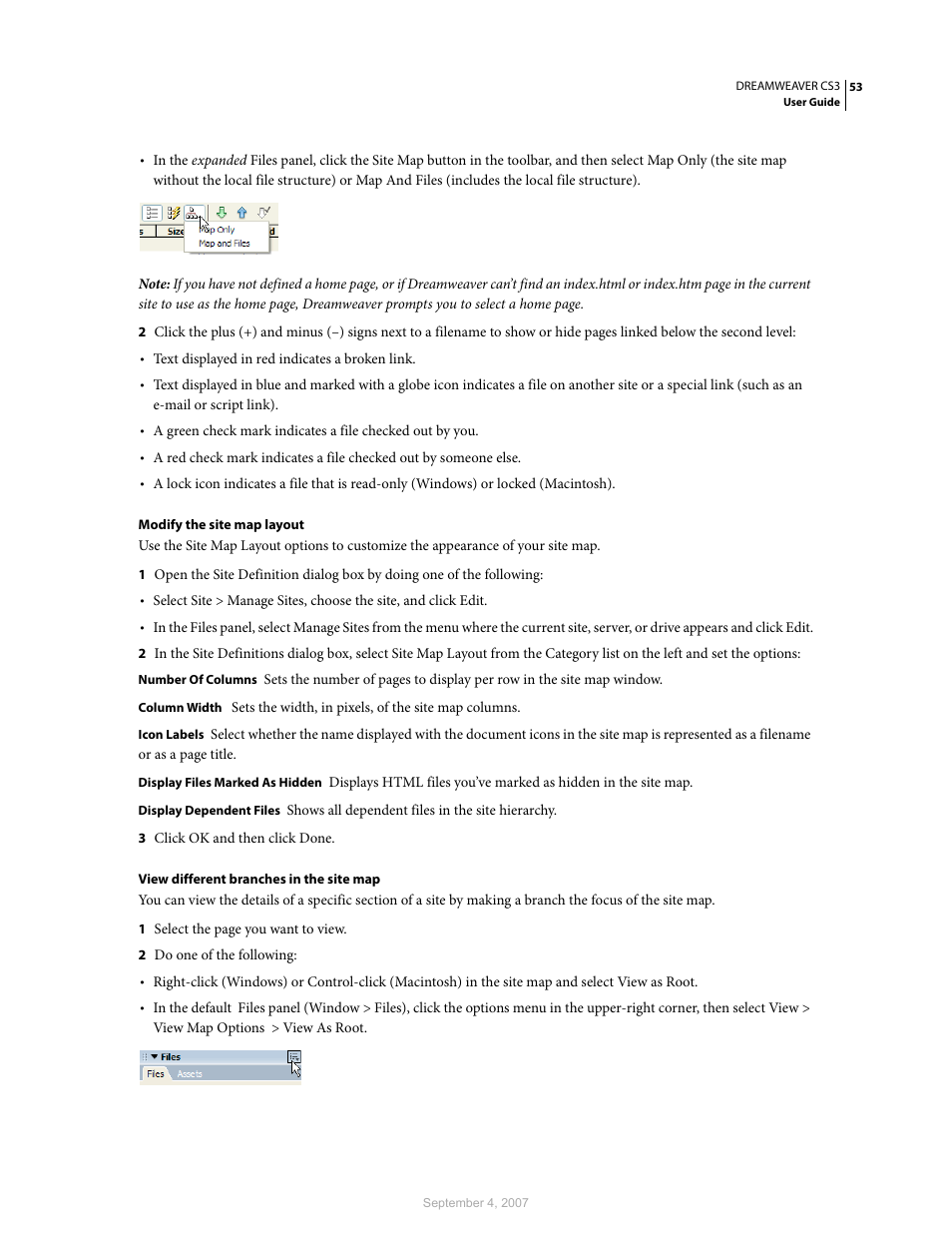 Adobe Dreamweaver CS3 User Manual | Page 60 / 738