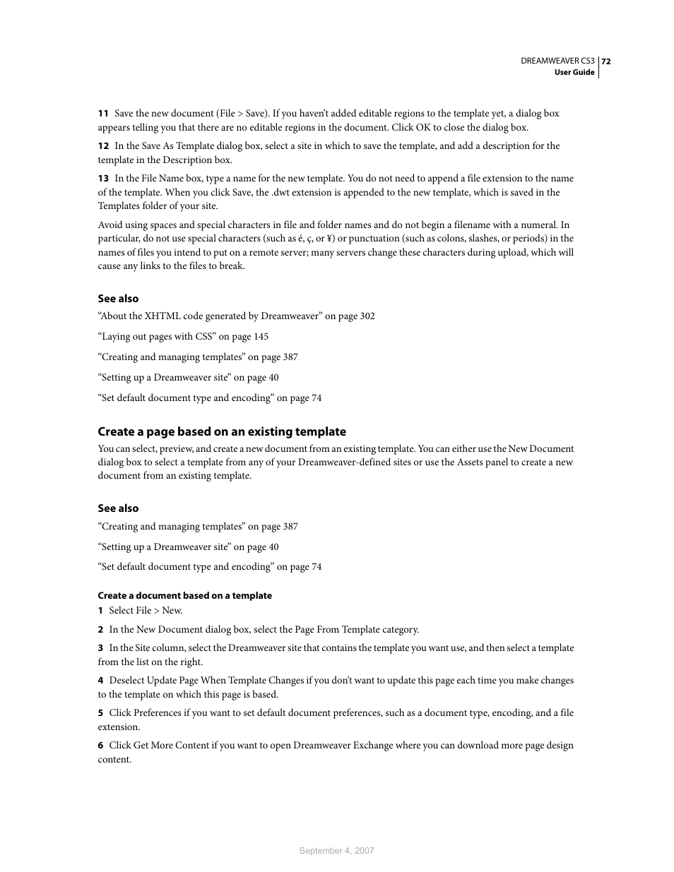Adobe Dreamweaver CS3 User Manual | Page 79 / 738