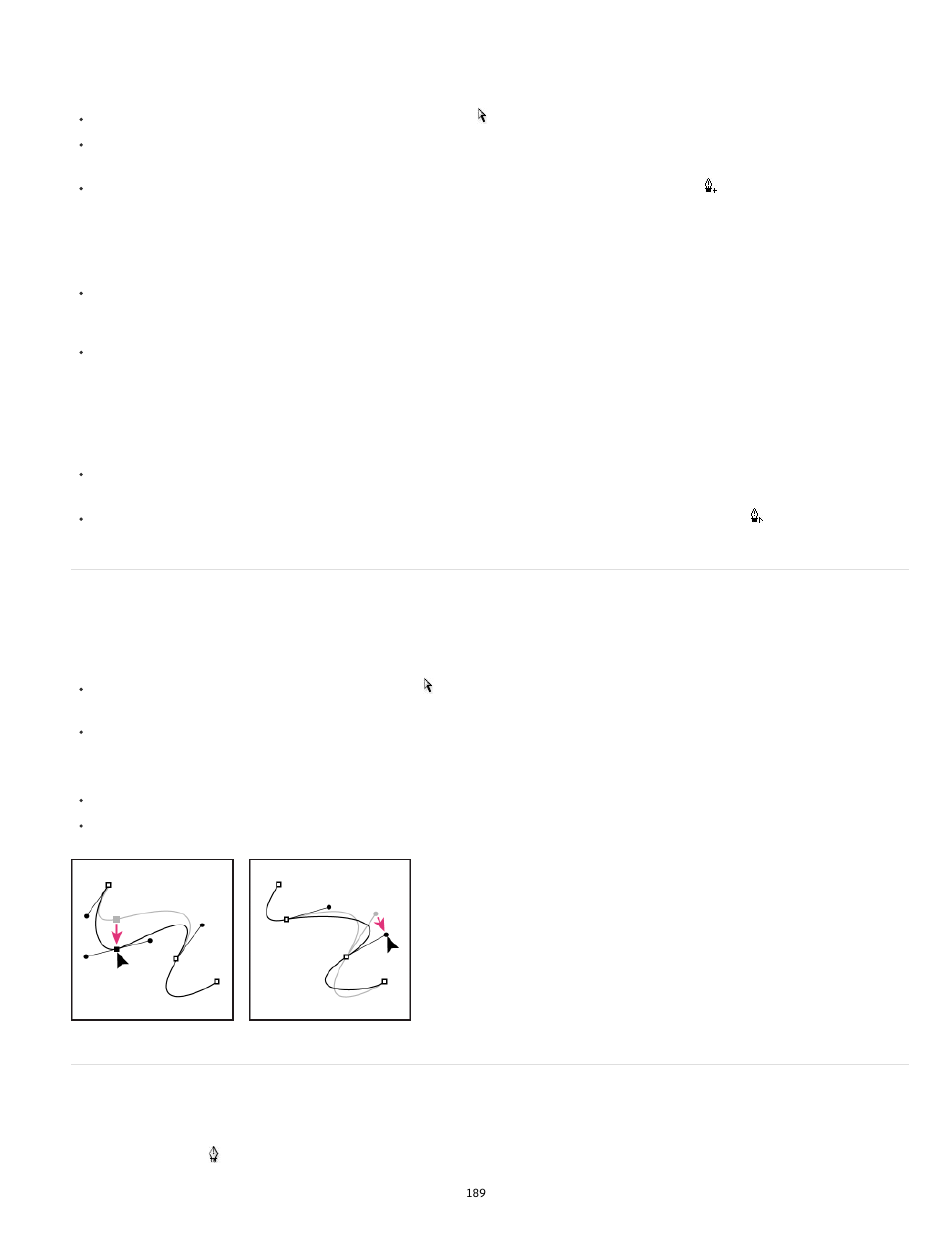 Adjust segments pen tool preferences, Adjust segments, Pen tool preferences | Adobe Flash Professional CC 2014 v.13.0 User Manual | Page 196 / 943