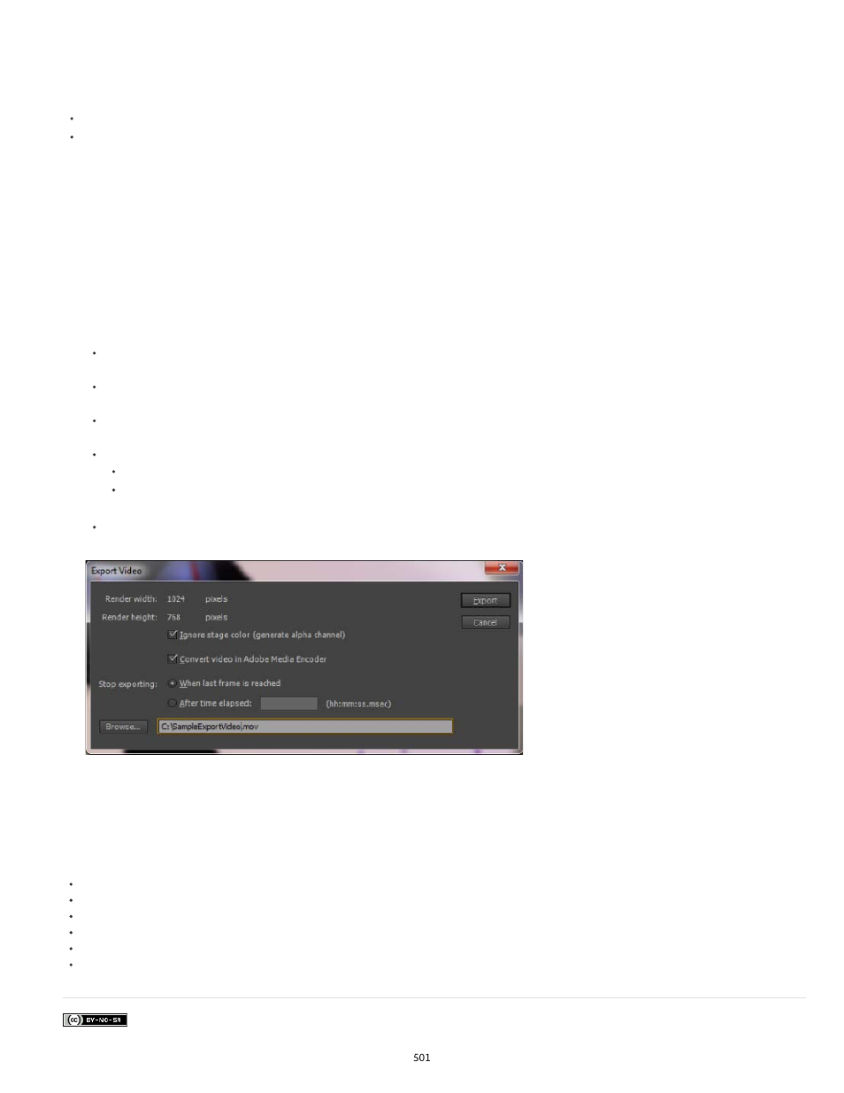 Exporting hd video | Adobe Flash Professional CC 2014 v.13.0 User Manual | Page 508 / 943