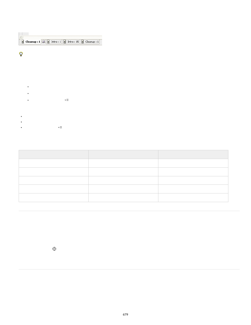 Insert target paths use code hints, Insert target paths, Use code hints | Adobe Flash Professional CC 2014 v.13.0 User Manual | Page 686 / 943