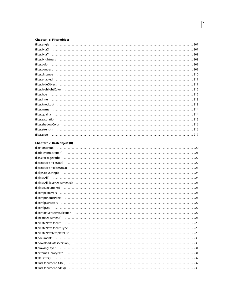 Adobe Extending Flash Professional CS4 User Manual | Page 10 / 560