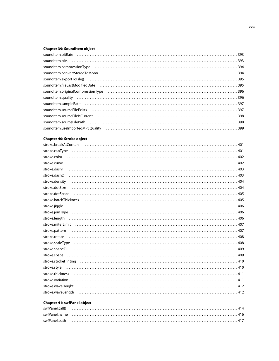 Adobe Extending Flash Professional CS4 User Manual | Page 17 / 560