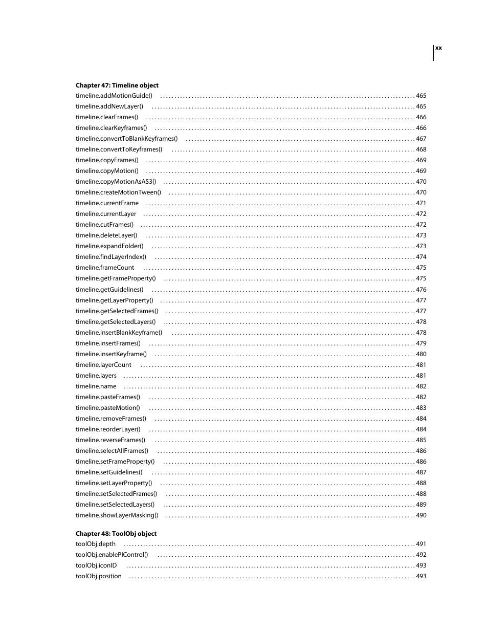 Adobe Extending Flash Professional CS4 User Manual | Page 20 / 560