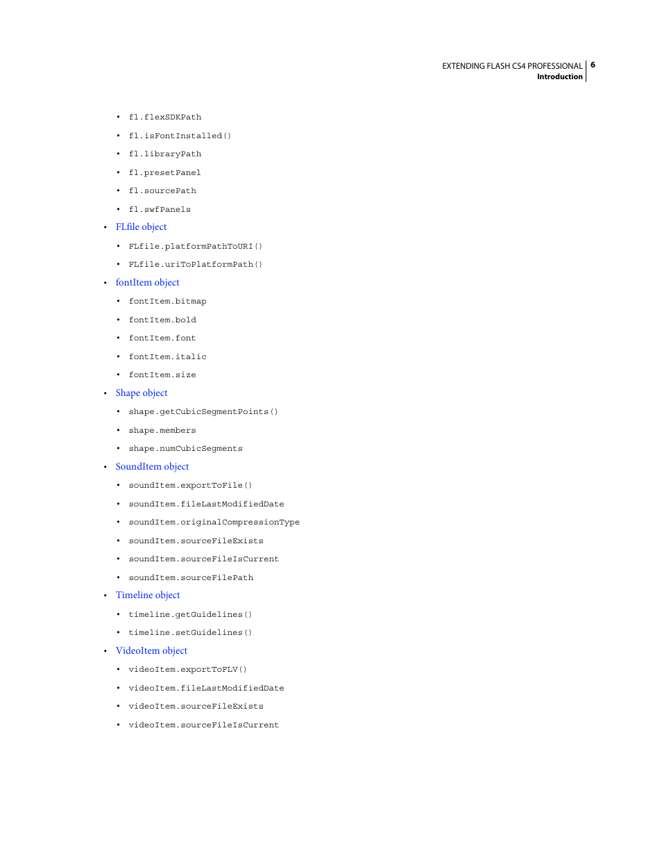 Adobe Extending Flash Professional CS4 User Manual | Page 28 / 560
